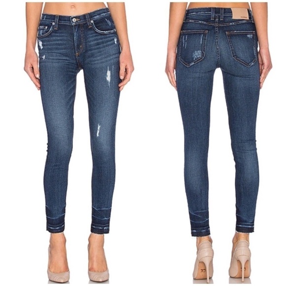 Revolve• Tularosa • Nora High Rise Skinny Jeans Delhi 26 - Picture 1 of 8